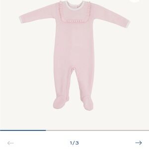 NWT The Beaufort Bonnet Company Rock Me Romper with Bundle Me Bonnet